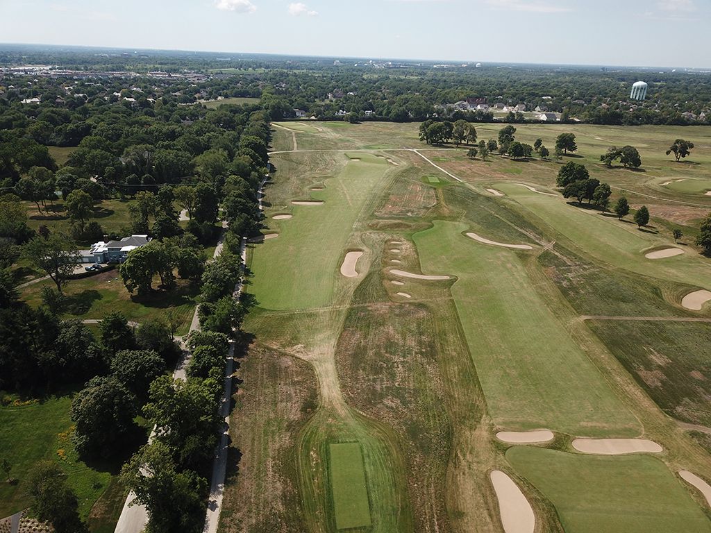 2nd Hole at Chicago Golf Club (481 Yard Par 4)